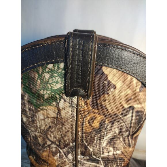Rocky Cowboy Boots Camo Youth Size 5 Some Minor Flaws VGUC - Picture 12 of 15